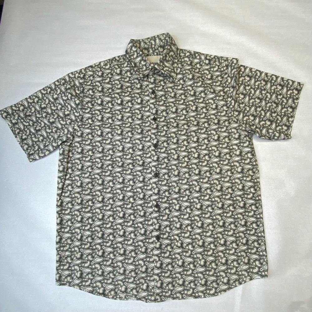 VINTAGE COTTON XL MENS CASUAL BUTTON DOWN